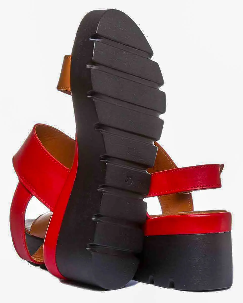 7300 W Wedge Sandal In Brown