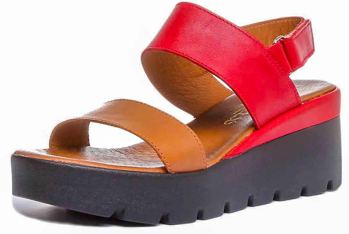 7300 W Wedge Sandal In Brown