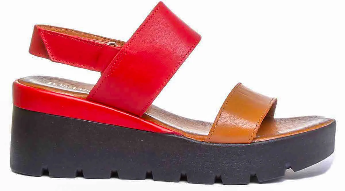 7300 W Wedge Sandal In Brown