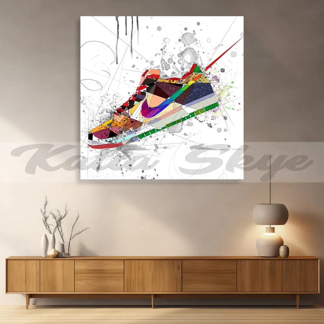 ABSTRACT SNEAKERS MULTICOLOR ART INSPIRED BY SB Dunk Sneakers //SNK-SB01