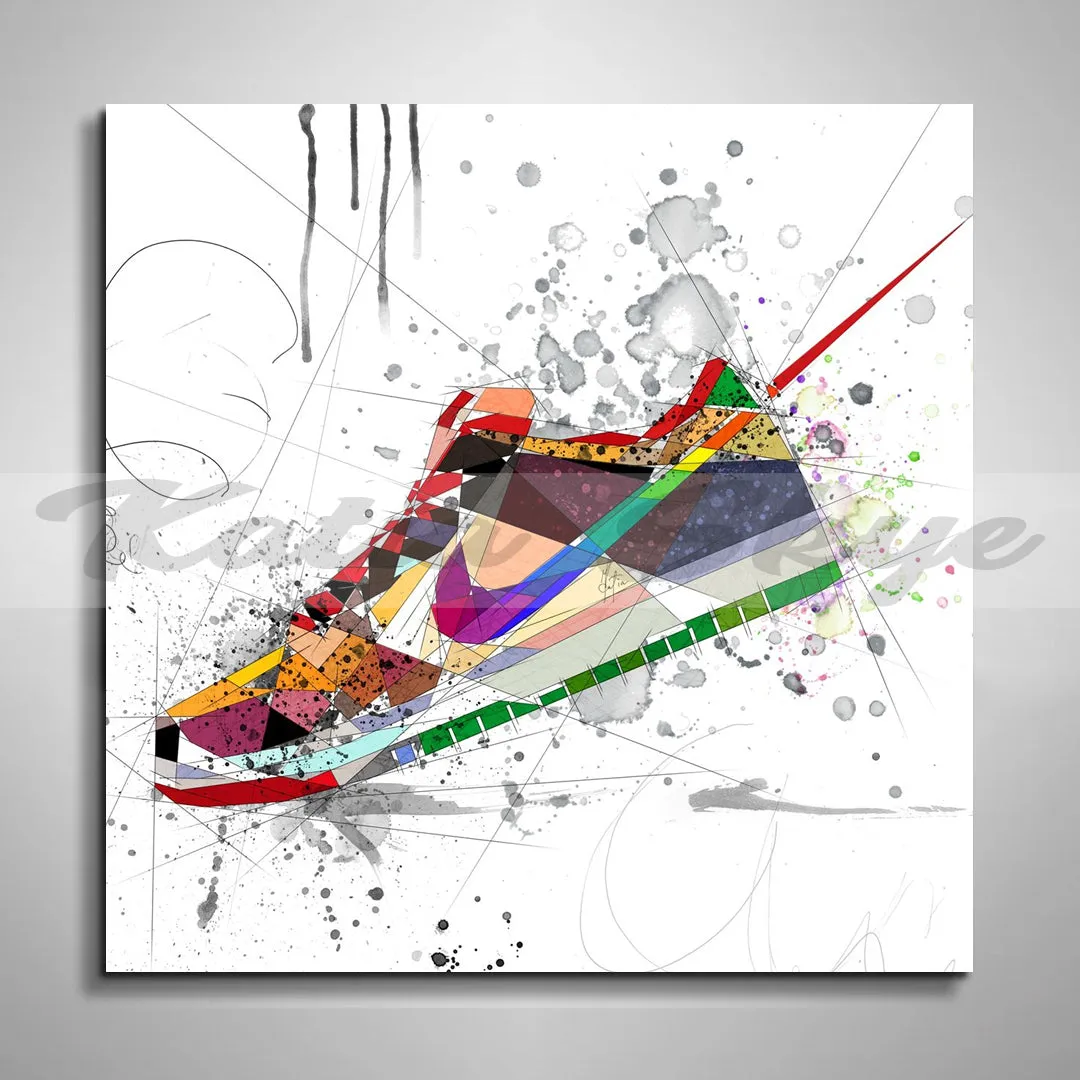 ABSTRACT SNEAKERS MULTICOLOR ART INSPIRED BY SB Dunk Sneakers //SNK-SB01