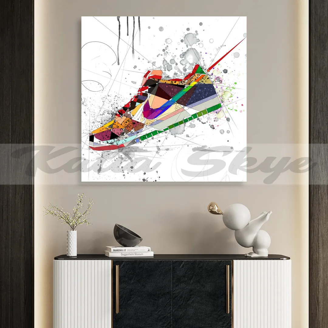 ABSTRACT SNEAKERS MULTICOLOR ART INSPIRED BY SB Dunk Sneakers //SNK-SB01