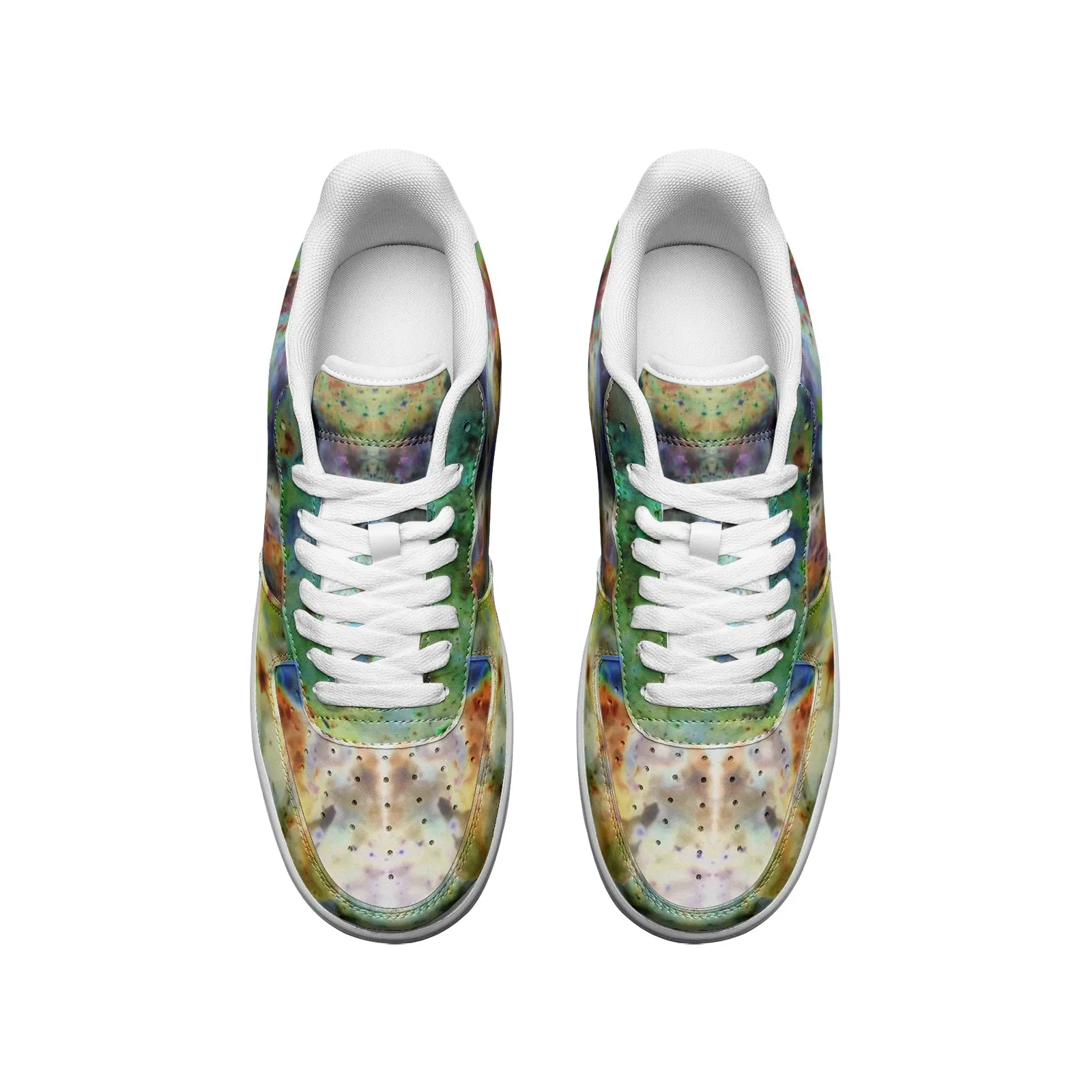 Acolyte Ethos Full-Style Psychedelic Platform Sneakers
