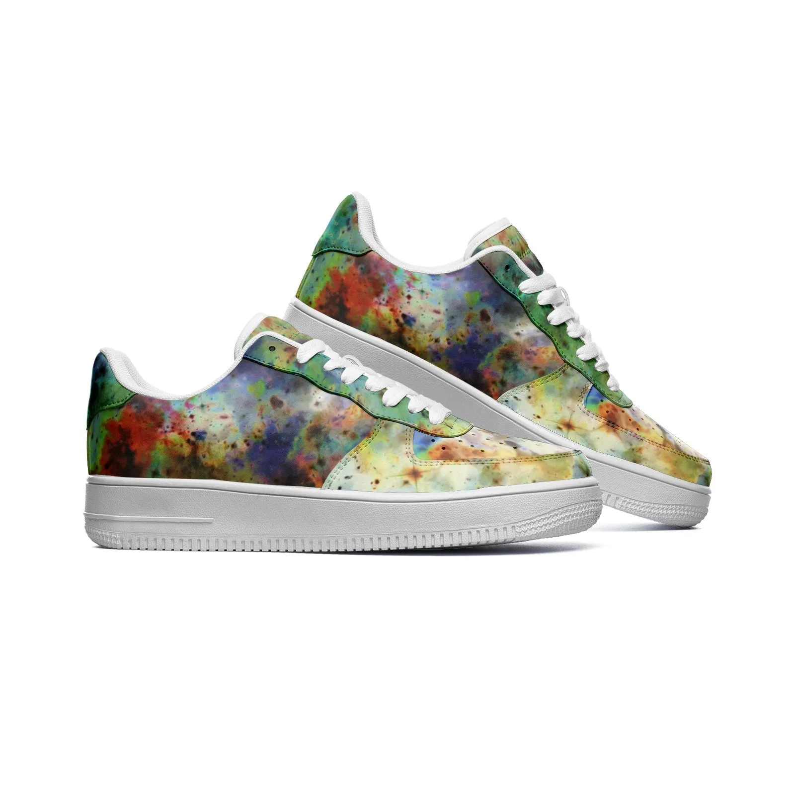 Acolyte Ethos Full-Style Psychedelic Platform Sneakers