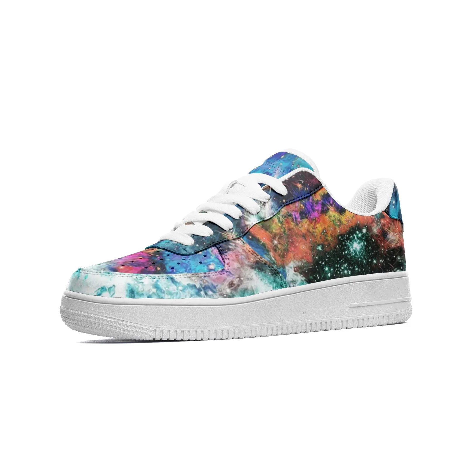 Acquiesce Apothos Full-Style Psychedelic Platform Sneakers