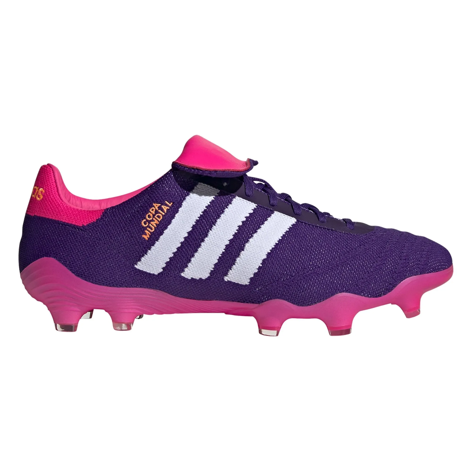 adidas Copa Mundial 21 Firm Groud Cleats - Collegiate Purple / Cloud White / Shock Pink