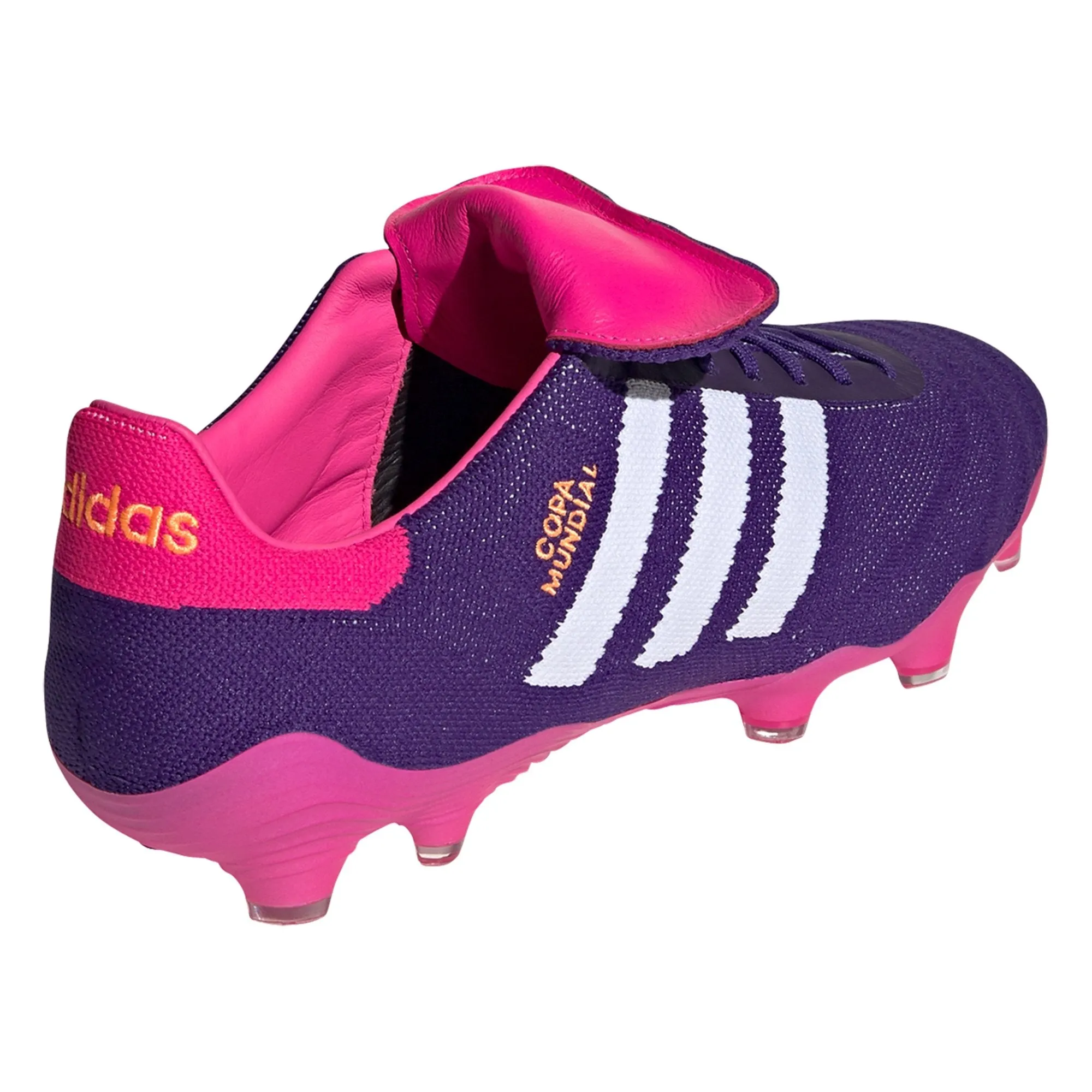 adidas Copa Mundial 21 Firm Groud Cleats - Collegiate Purple / Cloud White / Shock Pink