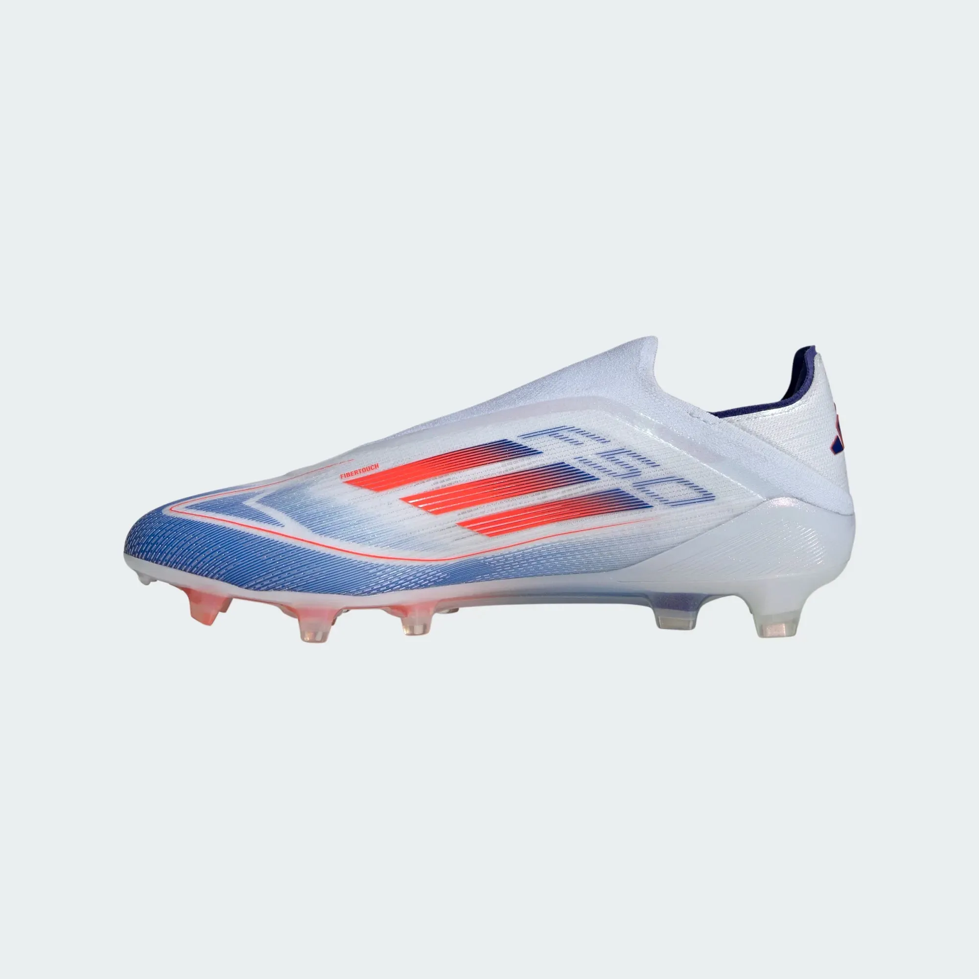 adidas F50 Elite Laceless FG - White/Red/Blue