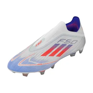 adidas F50 Elite Laceless FG - White/Red/Blue