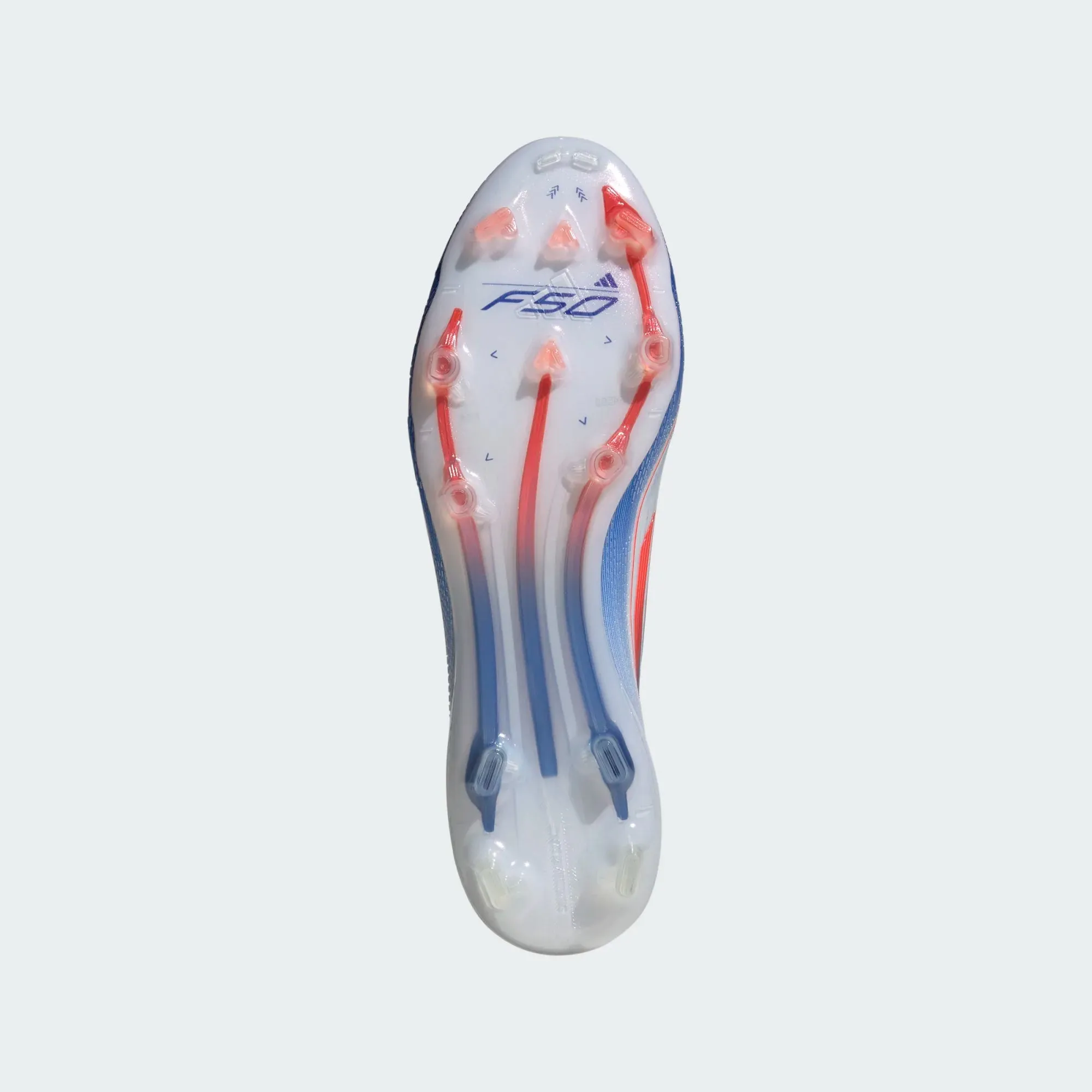 adidas F50 Elite Laceless FG - White/Red/Blue