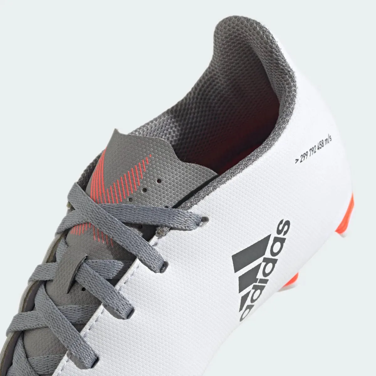 Adidas JR X Speedflow .4 FxG - White-Iron Metallic