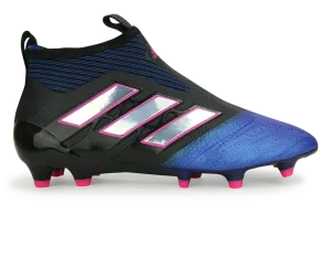 adidas Kids ACE 17  PURECONTROL FG Core Black/White/Blue