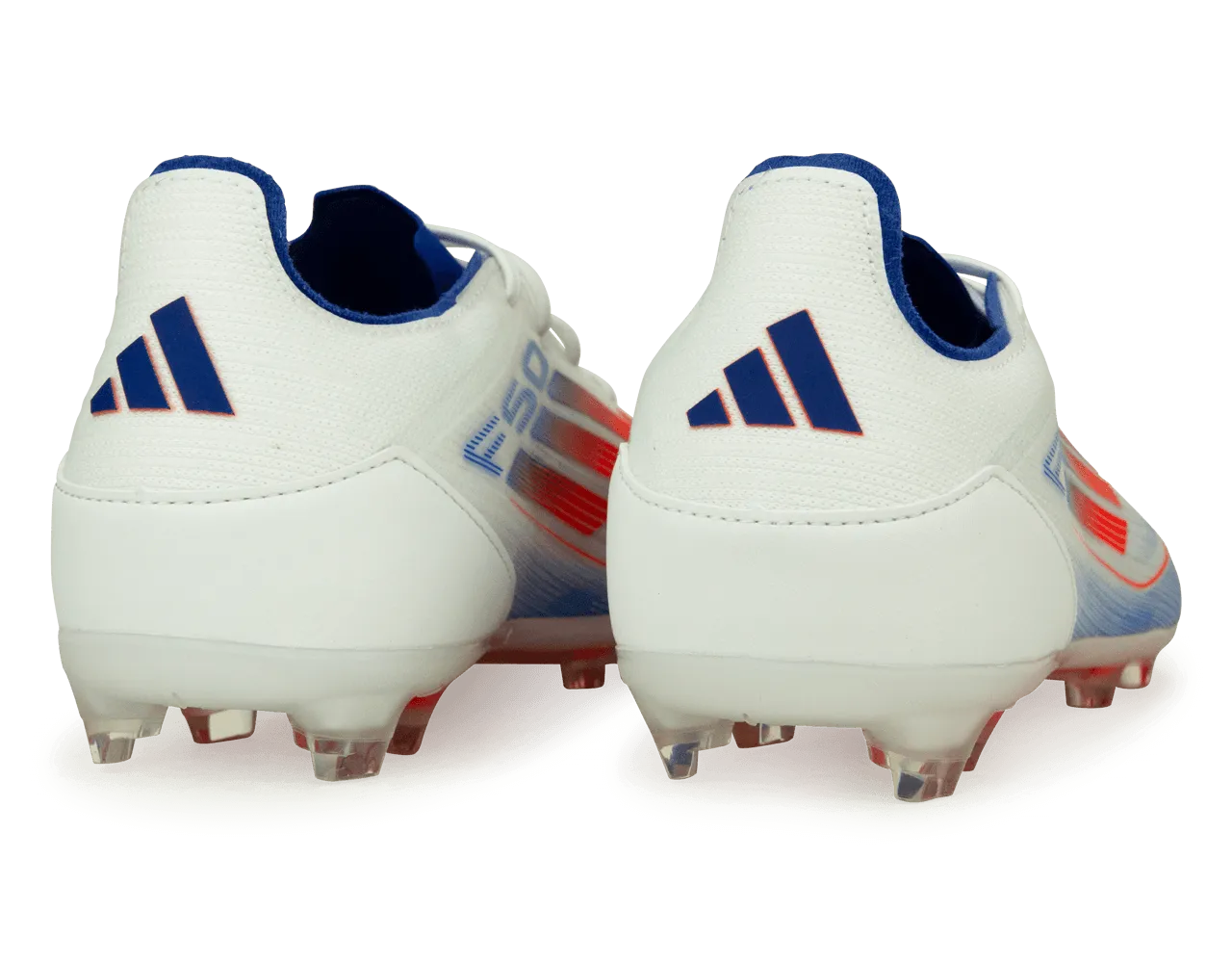 adidas Kids F50 Pro FG White/Lucid Blue