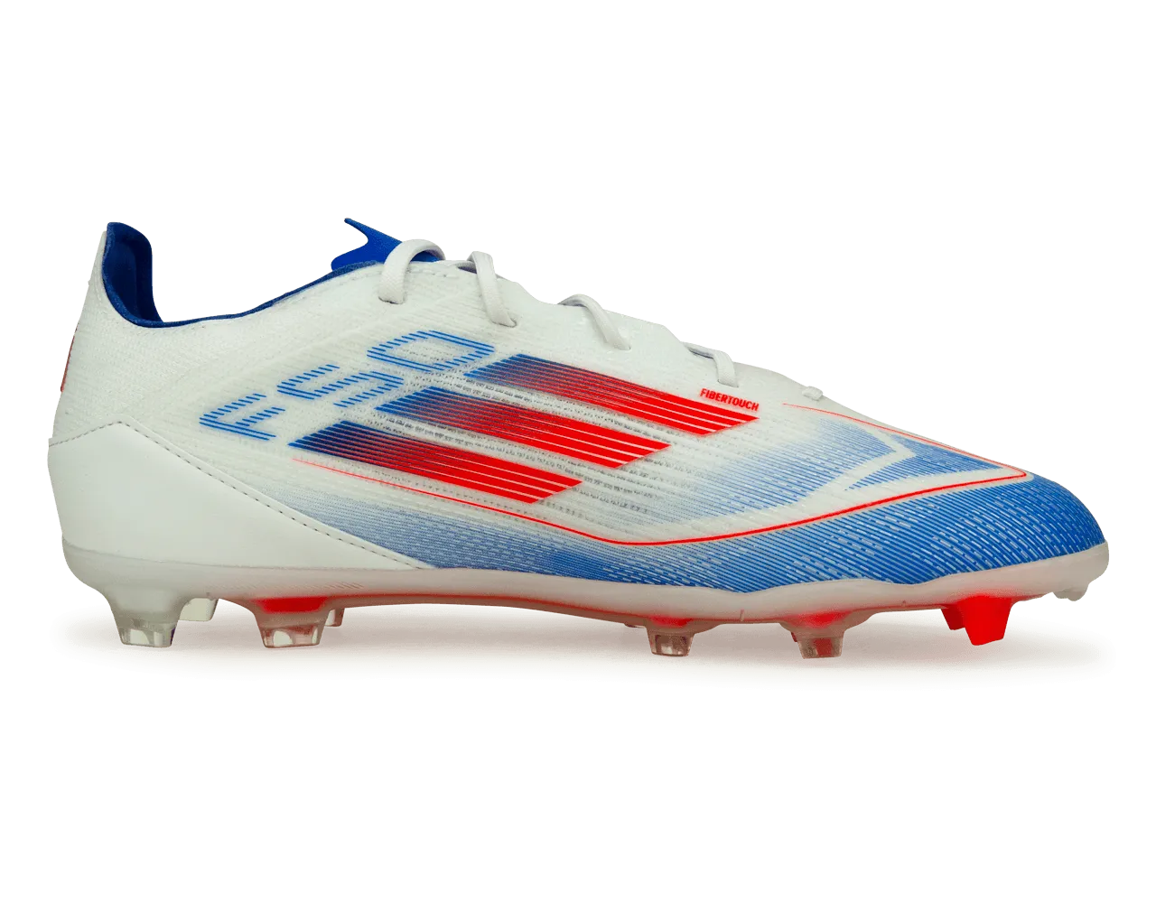 adidas Kids F50 Pro FG White/Lucid Blue