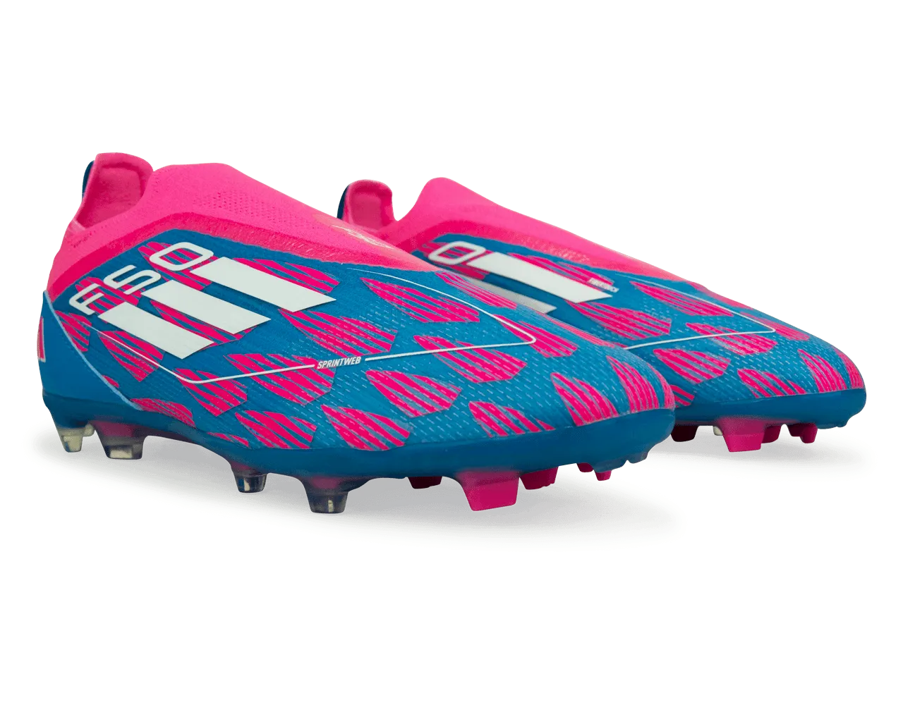 adidas Kids F50 Pro LL FG Blue/White/Pink