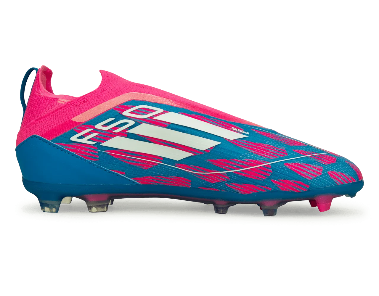 adidas Kids F50 Pro LL FG Blue/White/Pink