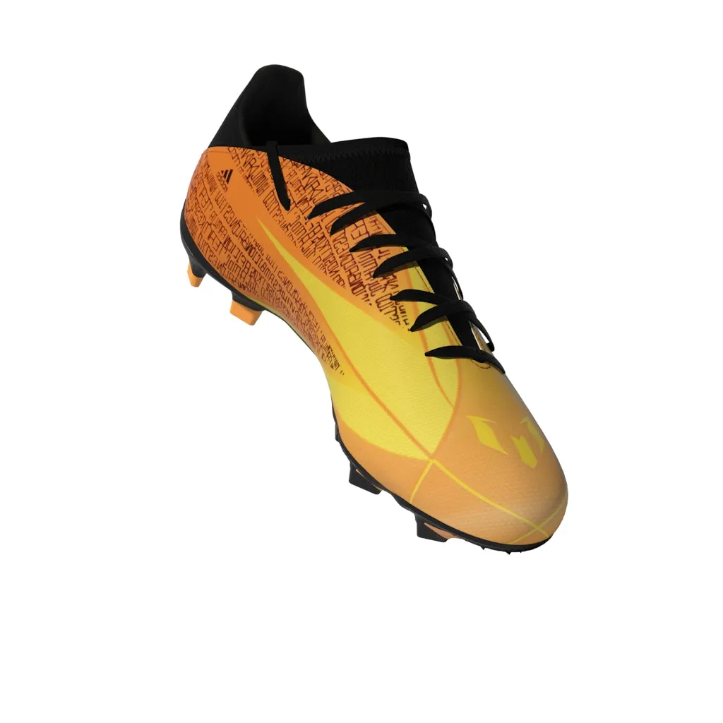 adidas Kids X Speed Flow Messi 3 FG Gold