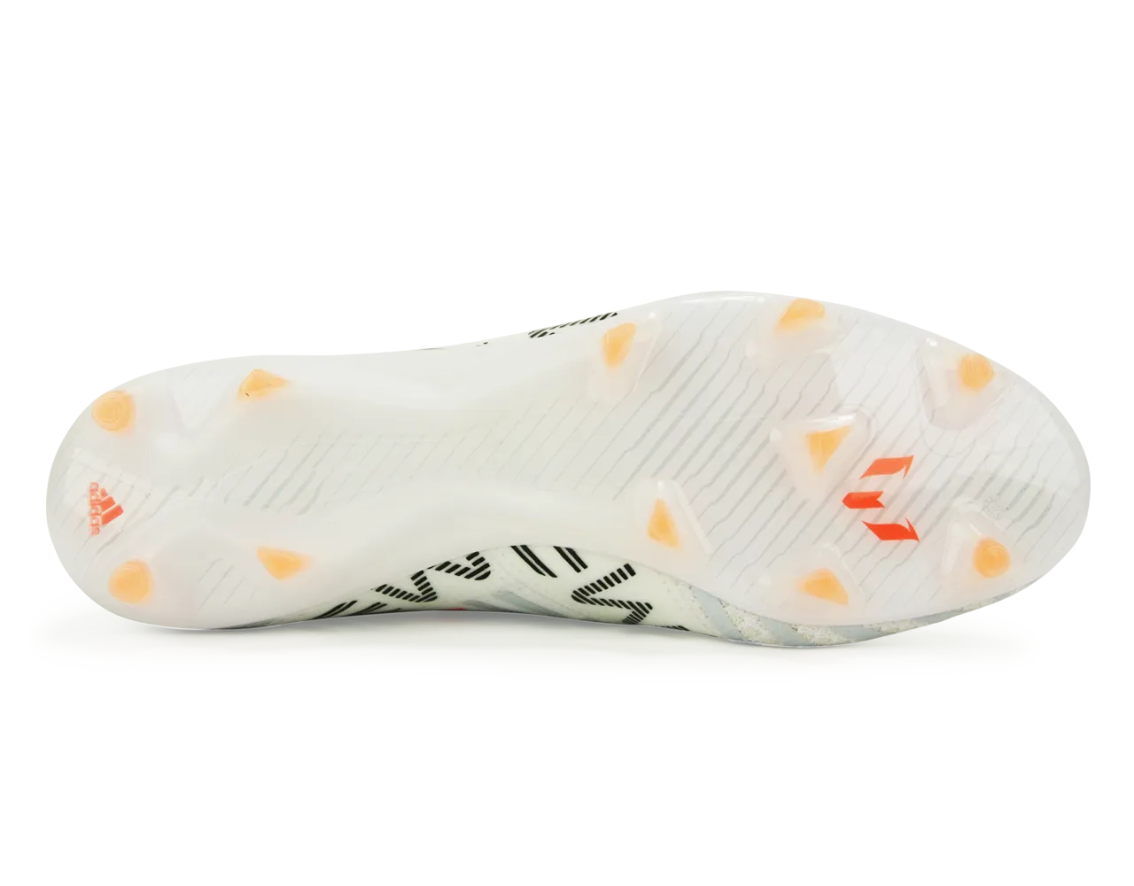 adidas Men's Nemeziz Messi 17.1 FG White/Solar Orange/Clear Grey