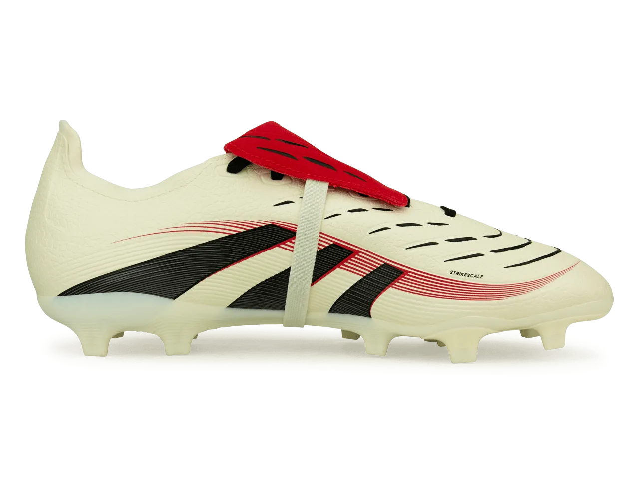 adidas Men's Predator League Foldover Tongue FG/MG Off White/Core Black