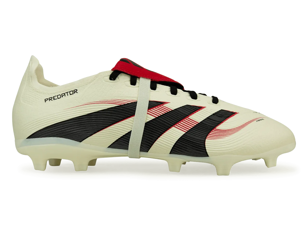 adidas Men's Predator League Foldover Tongue FG/MG Off White/Core Black