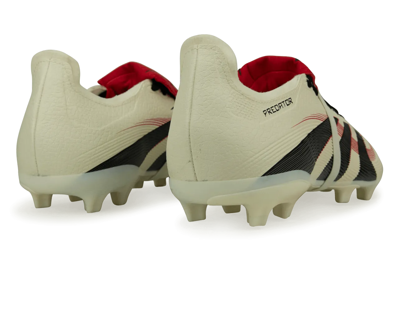 adidas Men's Predator League Foldover Tongue FG/MG Off White/Core Black