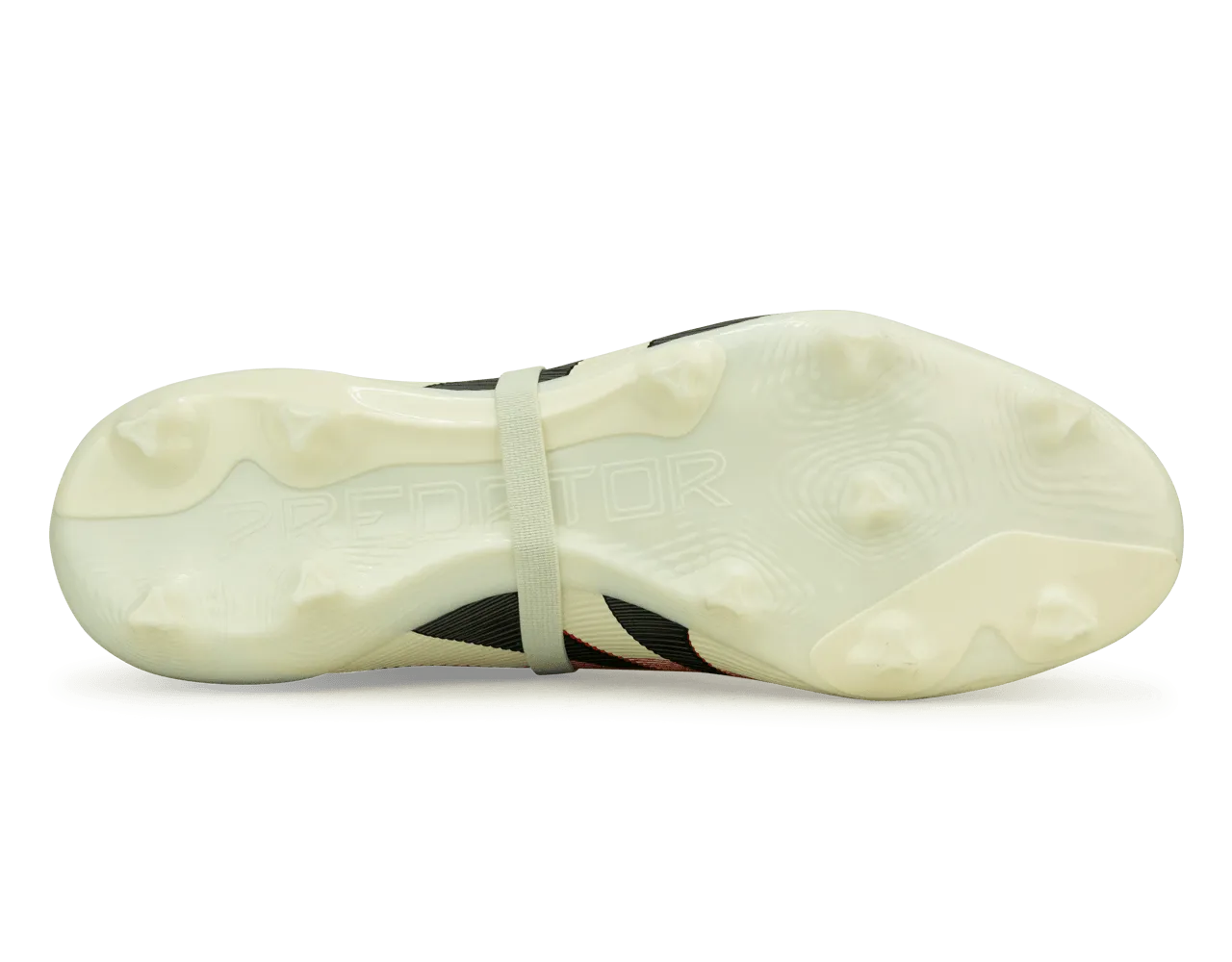 adidas Men's Predator League Foldover Tongue FG/MG Off White/Core Black