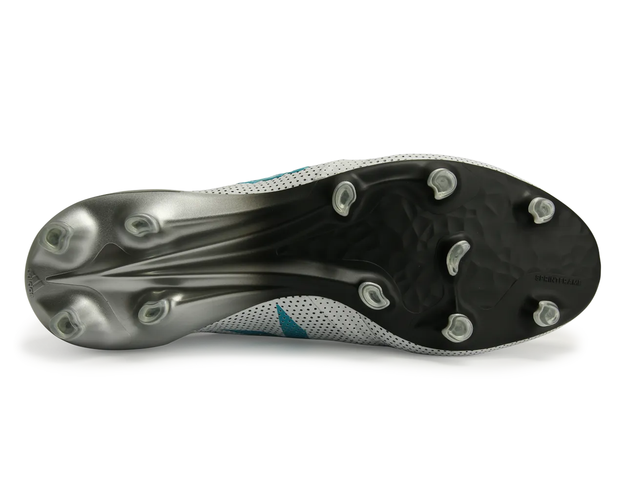 adidas Men's X 17  Purespeed FG White/Energy Blue/Clear Grey