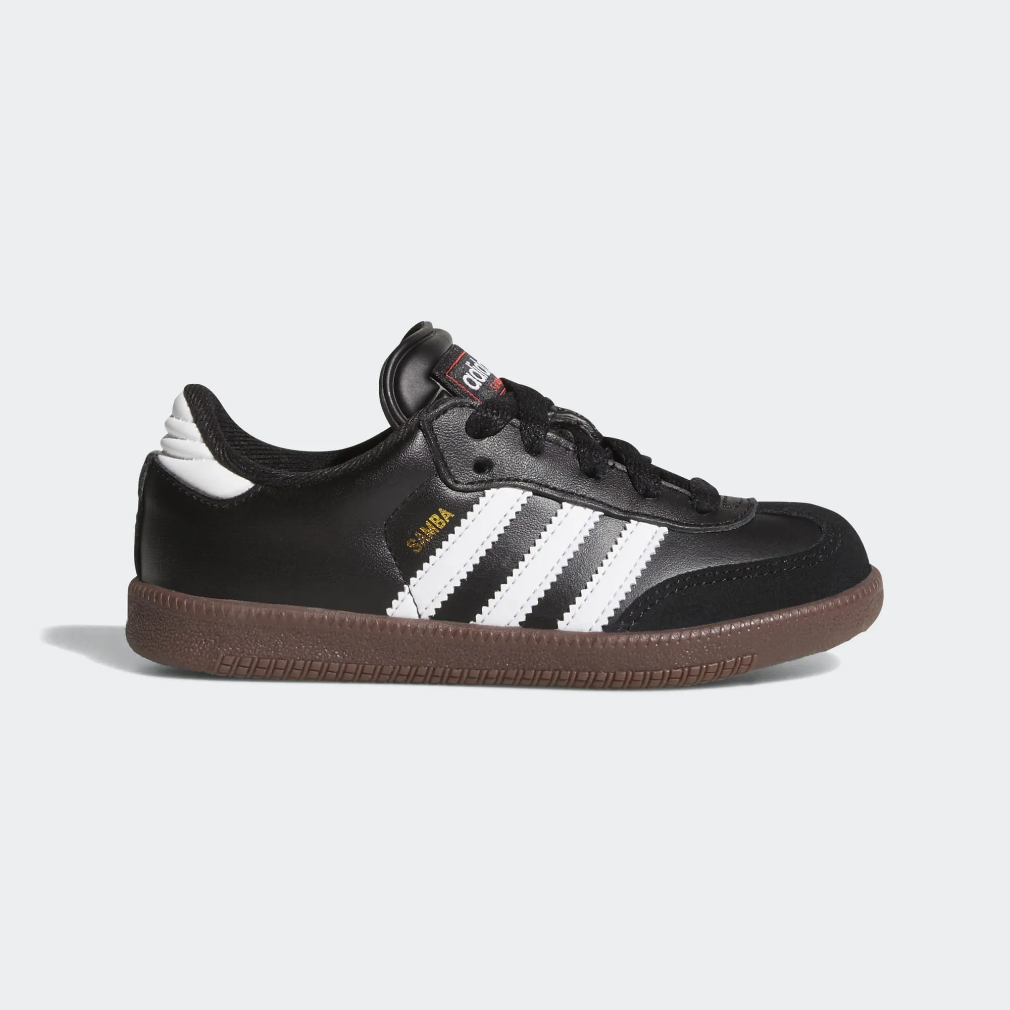 adidas Originals SAMBA CLASSIC Indoor Soccer Shoes | Core Black-Cloud White | Kid's Unisex