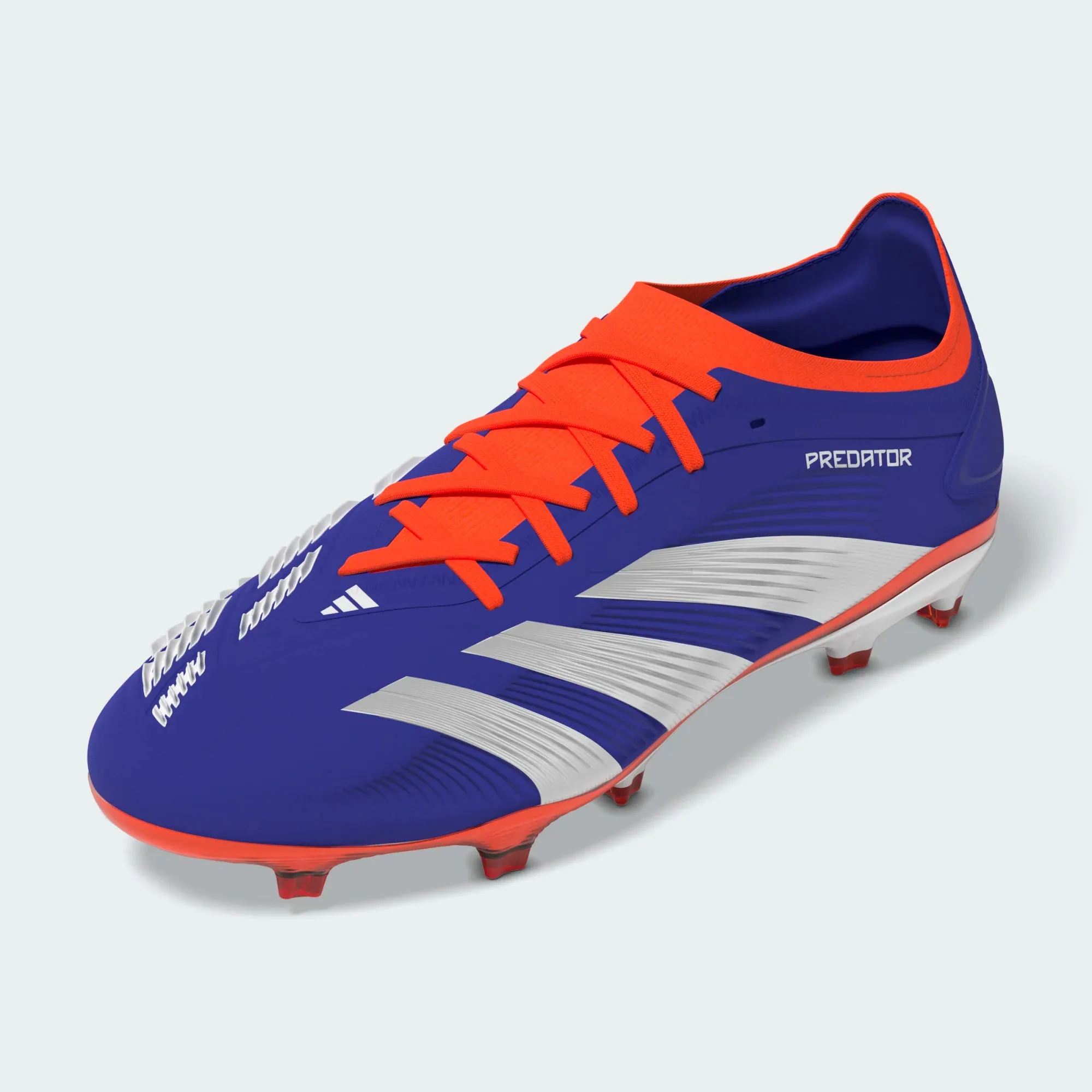adidas Predator Pro FG - Lucid Blue/White/Solar Red