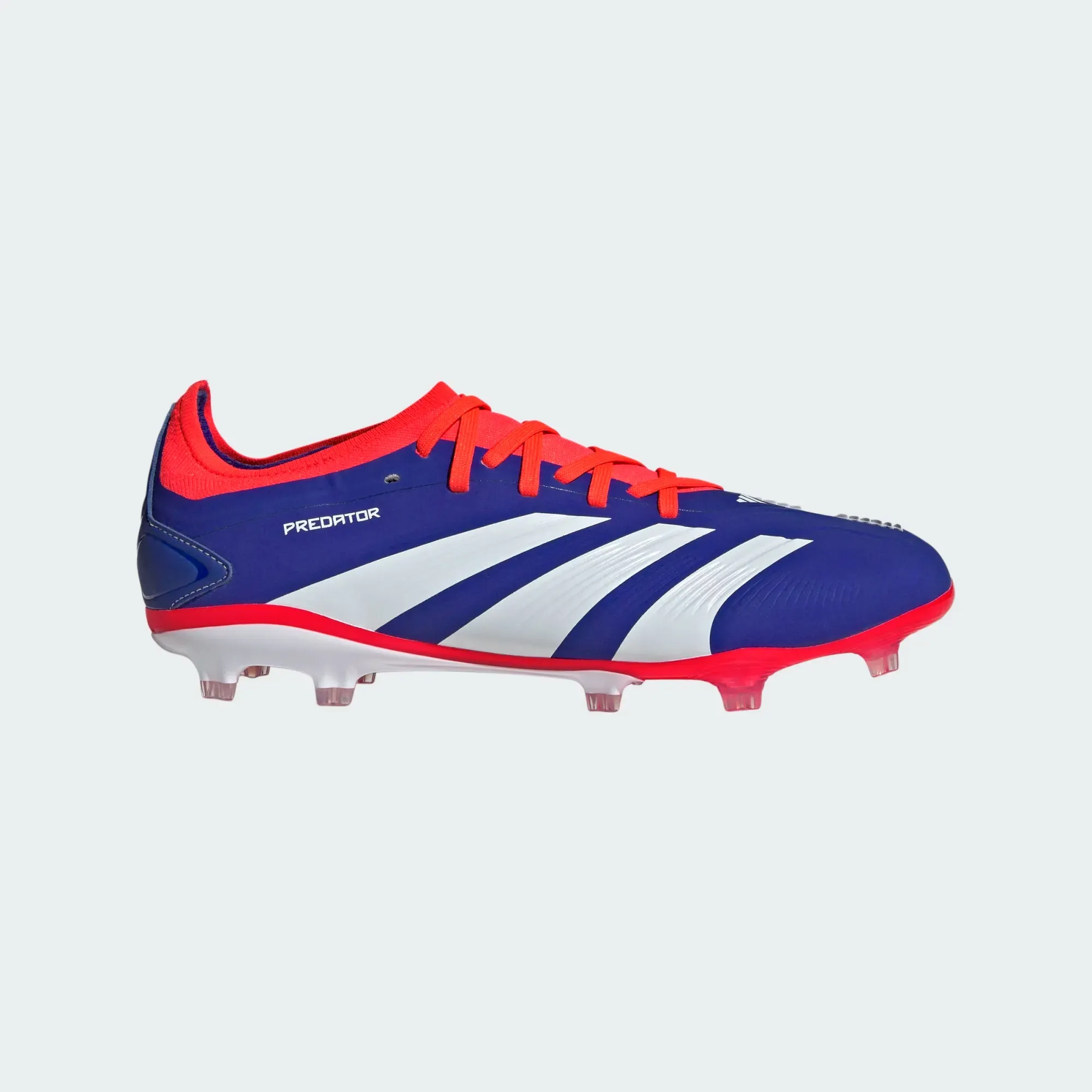 adidas Predator Pro FG - Lucid Blue/White/Solar Red