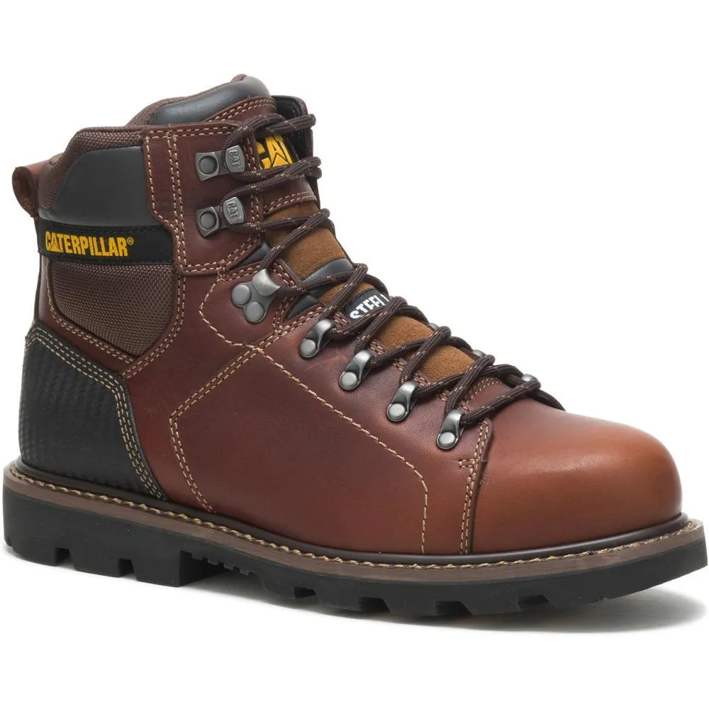 Alaska 2 Steel-Toe Work Boot Brown