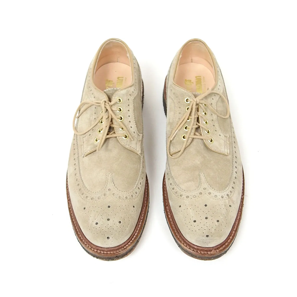 Alden Suede Brogues Size US8