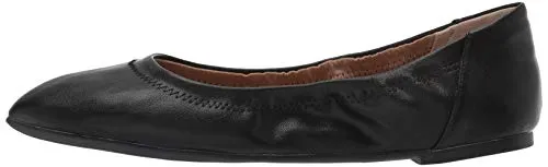 Amazon Essentials Women's Ballet Flat, Black, 6.5 B US