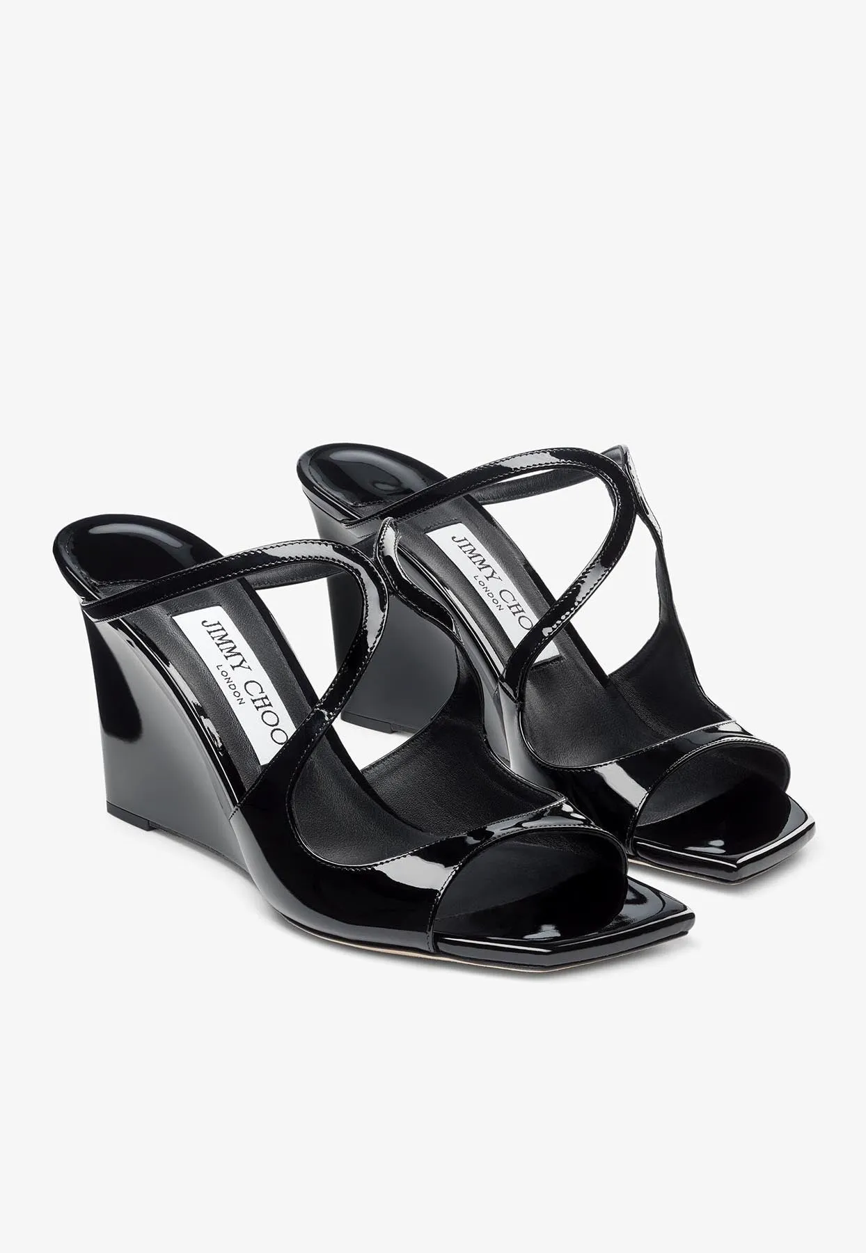 Anise 85 Leather Wedge Sandals