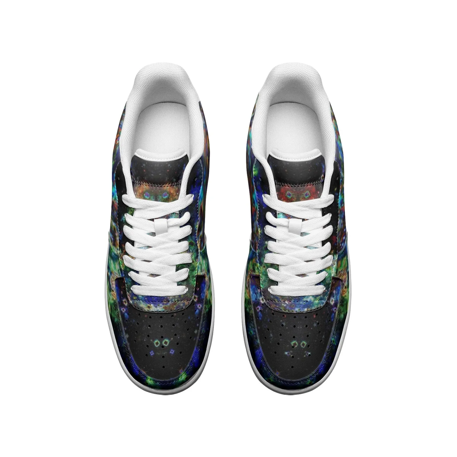 Apoc Full-Style Psychedelic Platform Sneakers