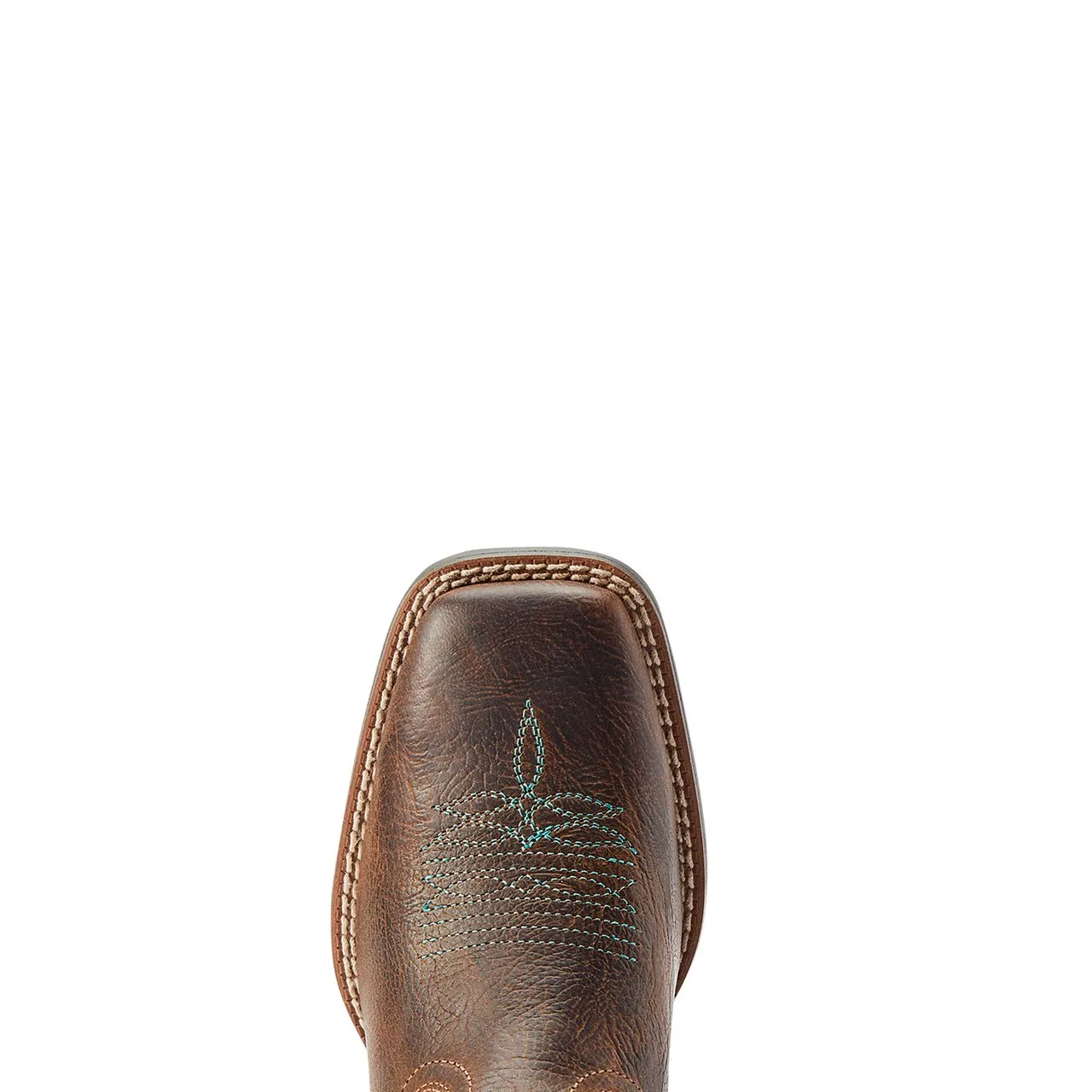 Ariat Unisex-Child Lonestar Western Boot, Rowdy Rust/Cow Print