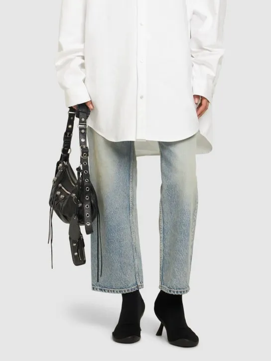 Balenciaga   90mm Sock knit boots 