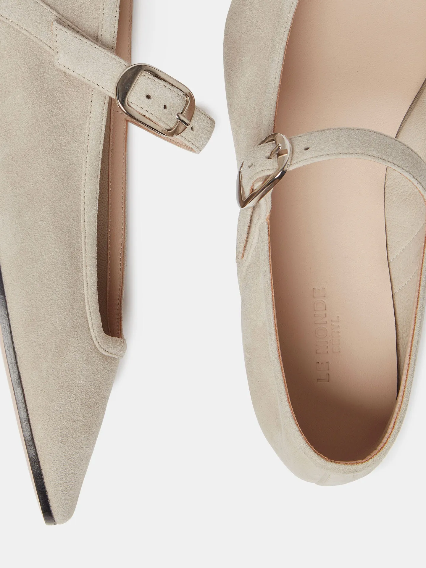 Ballet Mary Jane /  Grey Suede