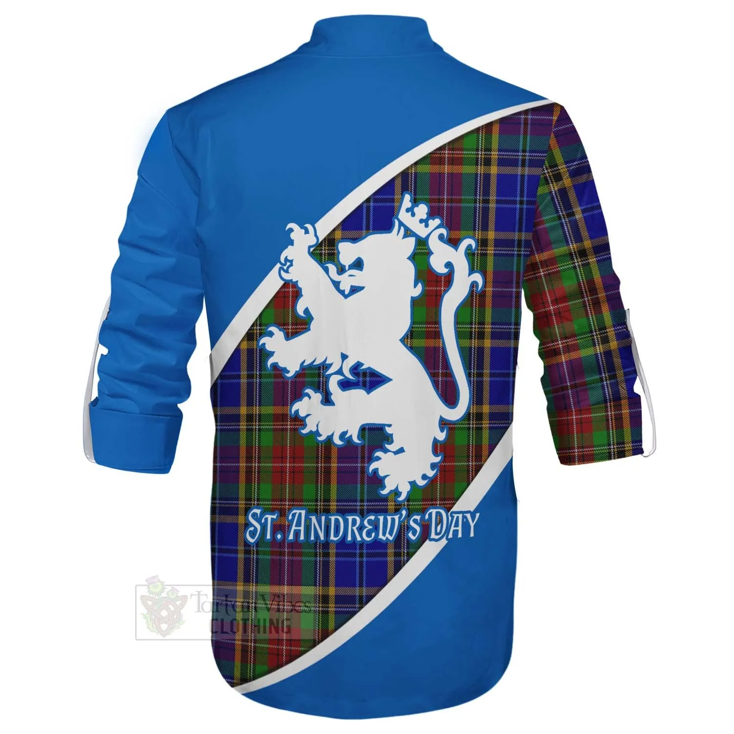 Beattie (Beatty) Family Crest Tartan Ghillie Kilt Shirt Celebrate Saint Andrew's Day in Style