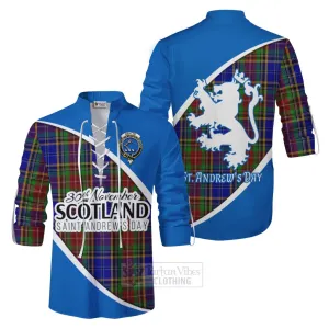 Beattie (Beatty) Family Crest Tartan Ghillie Kilt Shirt Celebrate Saint Andrew's Day in Style