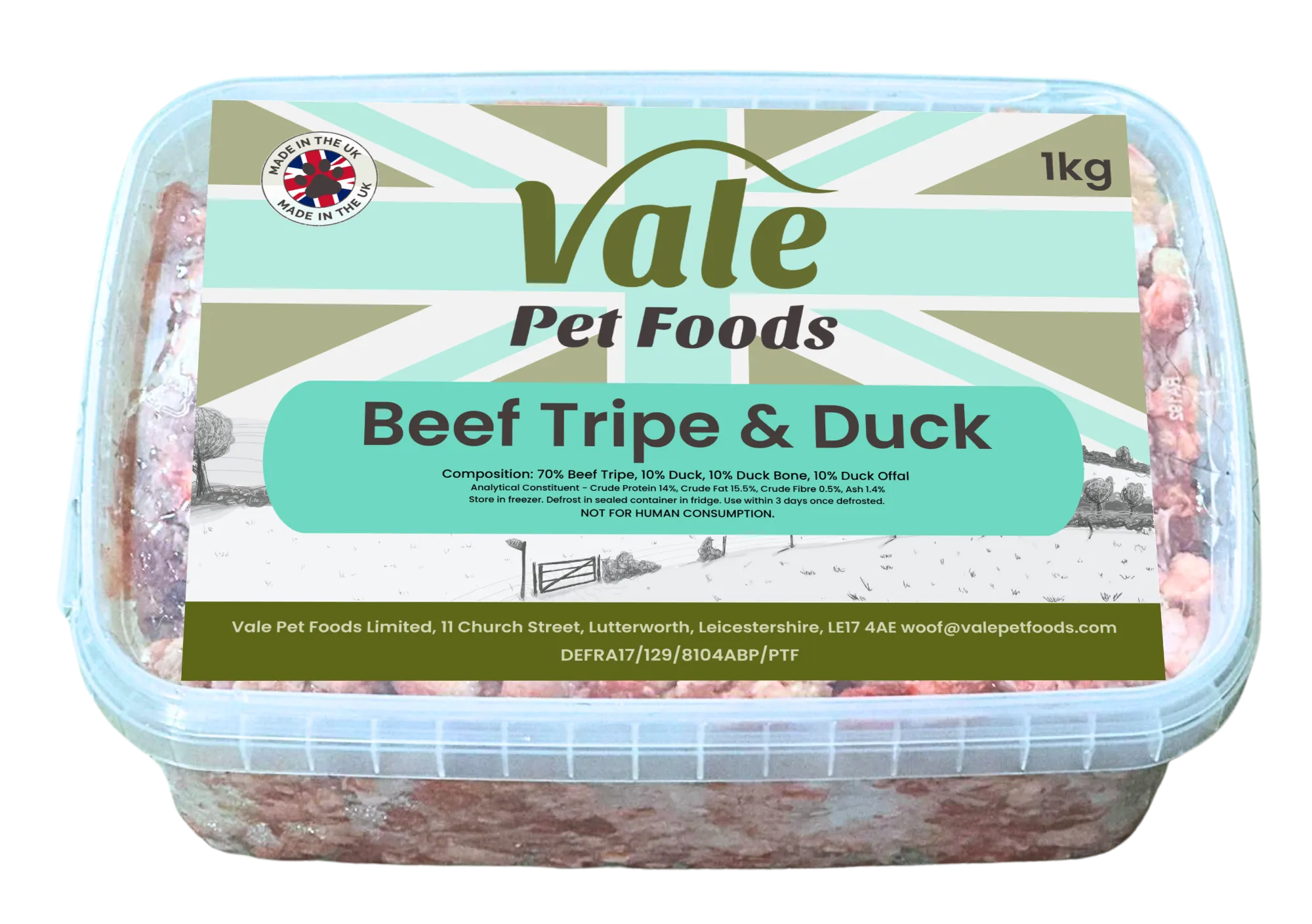 Beef Tripe & Duck