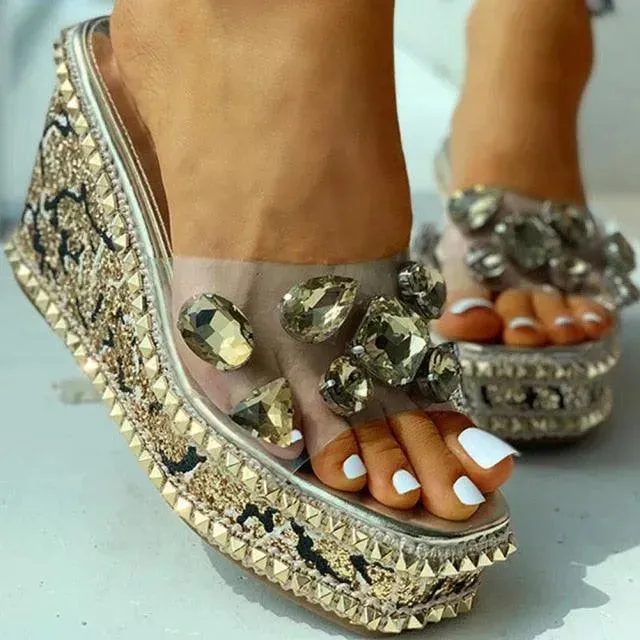 Belluci Wedge Sandals