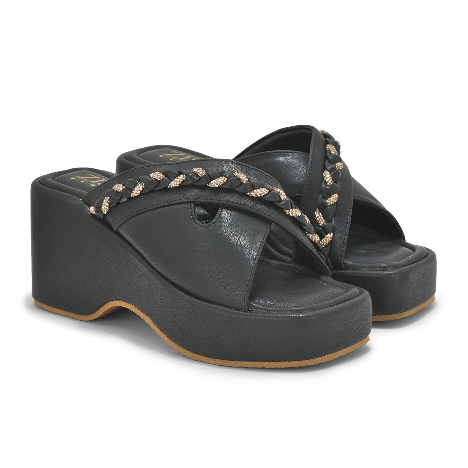 Black Braid Platforms