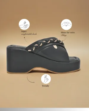 Black Braid Platforms