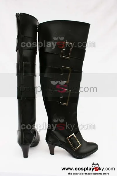 Black Butler Under Taker Cosplay Shoes Boots