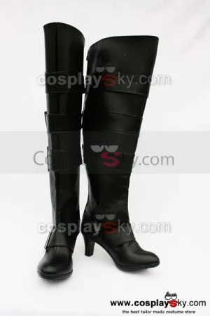 Black Butler Under Taker Cosplay Shoes Boots