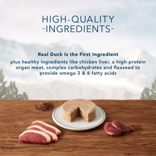 BLUE Wilderness Grain Free Duck Recipe Canned Cat Food