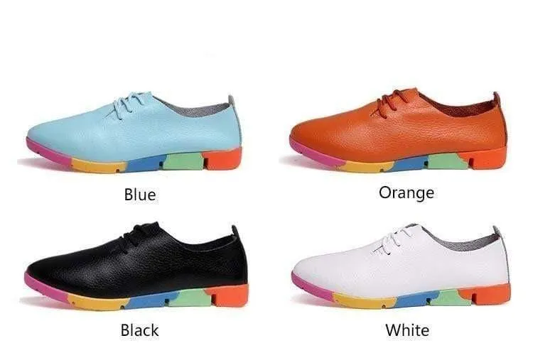 Breathable Leather Women's Orthopedic Shoes for Bunion