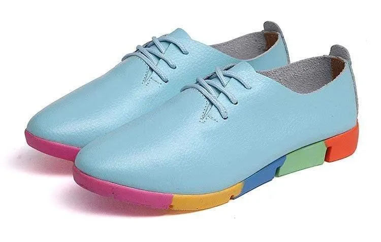 Breathable Leather Women's Orthopedic Shoes for Bunion