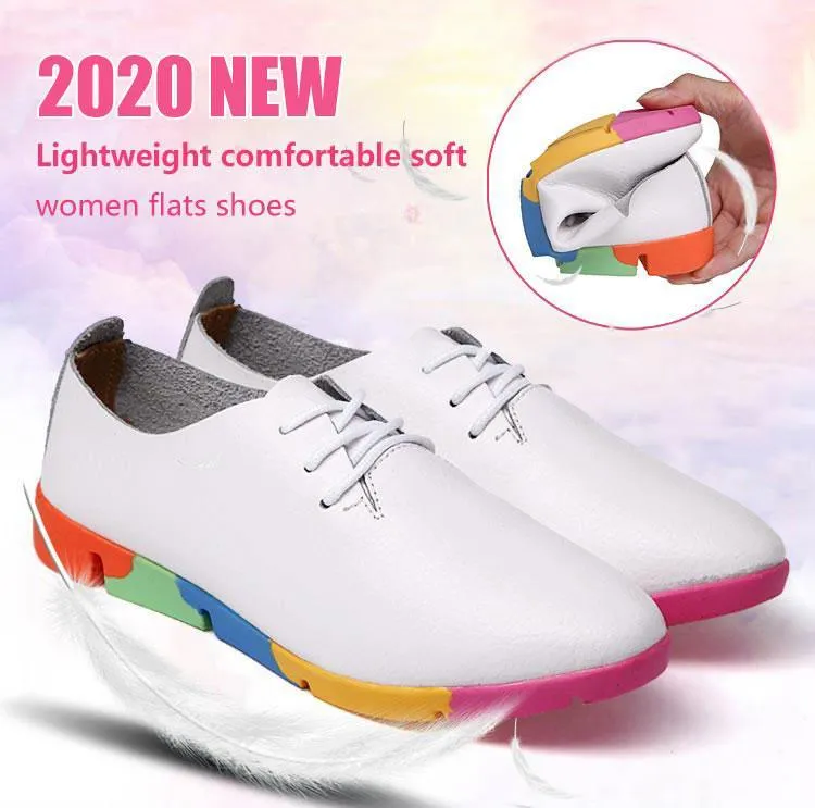 Breathable Leather Women's Orthopedic Shoes for Bunion